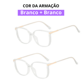 Óculos Crystal Multifocal [ LEVE 2 UNIDADES E PAGUE 1 ] - Garanta HOJE MESMO! 63% OFF