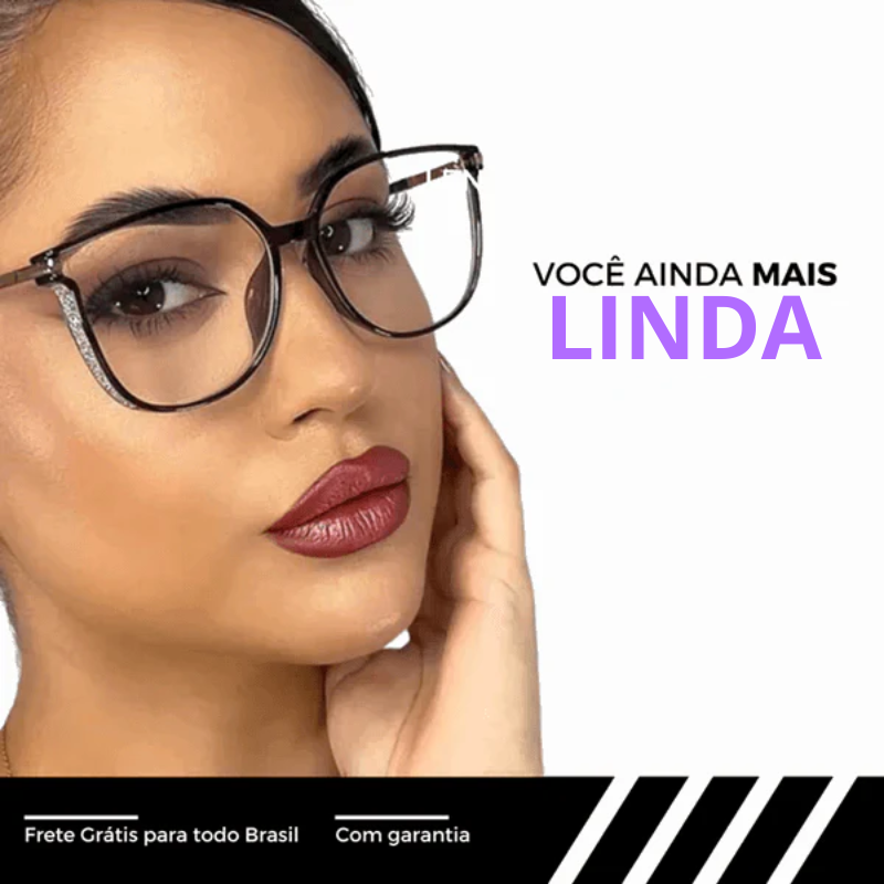 Óculos Crystal Multifocal [ LEVE 2 UNIDADES E PAGUE 1 ] - Garanta HOJE MESMO! 63% OFF