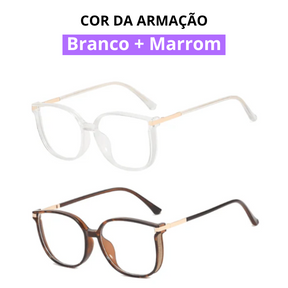 Óculos Crystal Multifocal [ LEVE 2 UNIDADES E PAGUE 1 ] - Garanta HOJE MESMO! 63% OFF